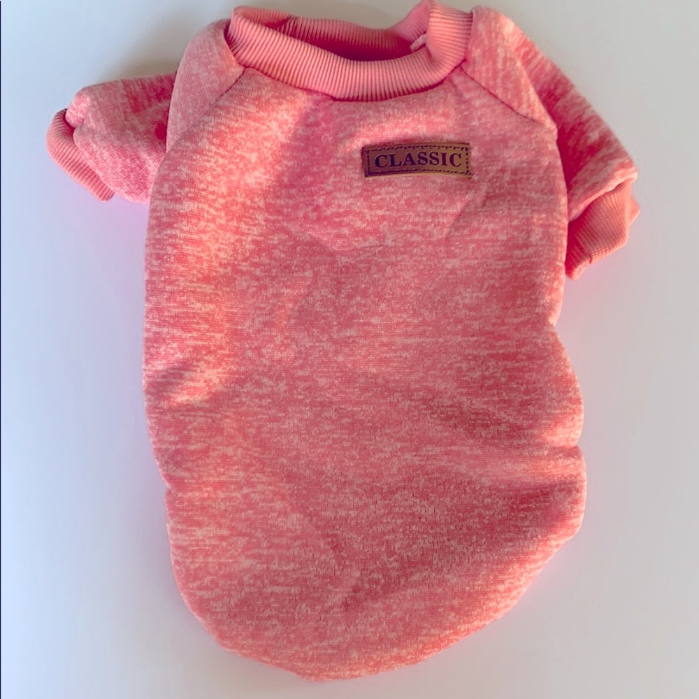 Dog sweater/Large/soft pink